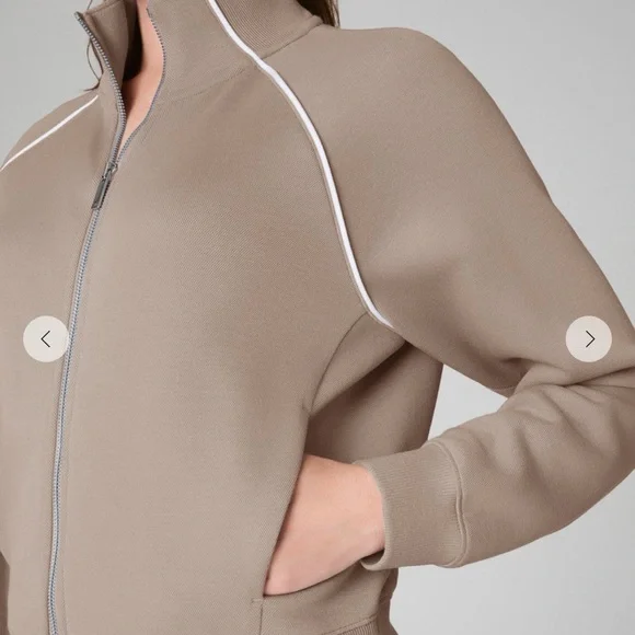 SPANX Air Essentials Zip-Up Track Jacket - Picture 3 of 9